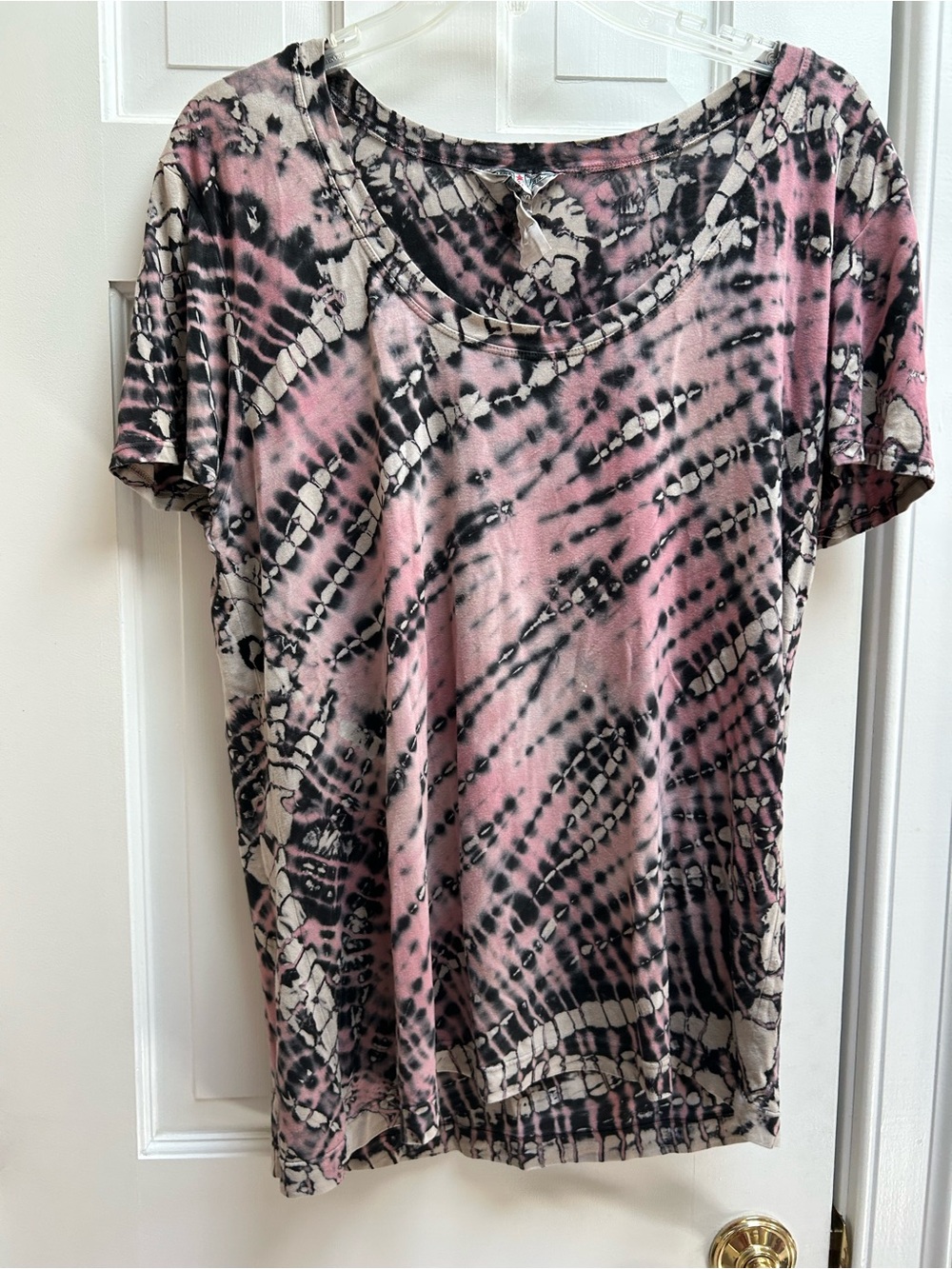 Hard tail Women’s Pink Tie-Dye Jersey Tee